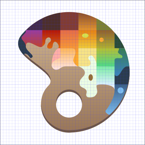 KDE app icon for Kolourpaint