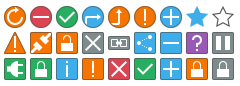 22px emblem icons