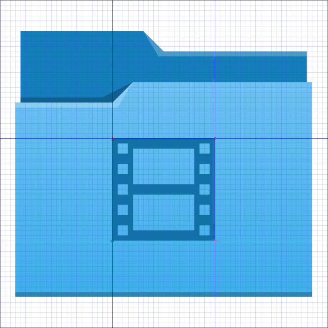 Large colorful Places icons
