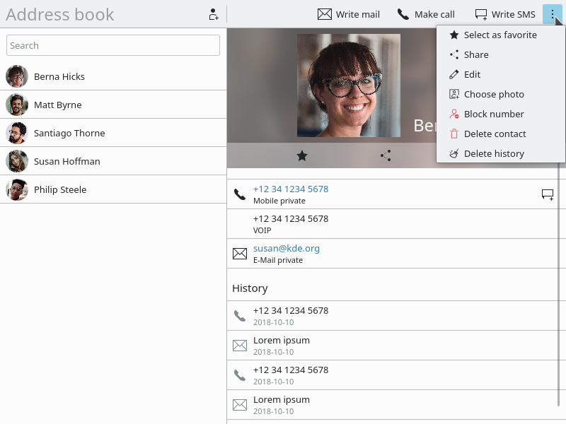 Toolbar + Menu Button